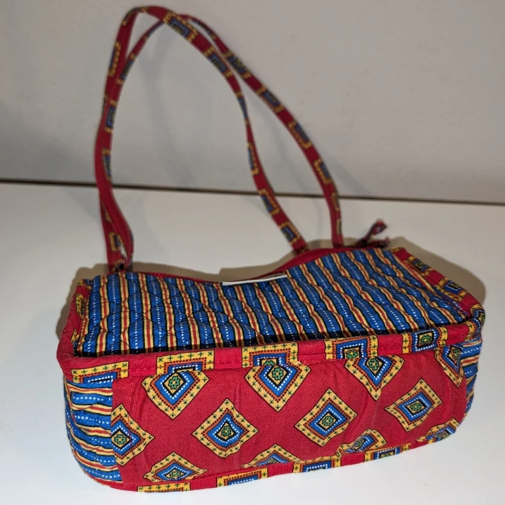COPY - ๐ $3/$15 Vera Bradley "Villa Red" Small Crossbody Purse - Picture 12 of 16